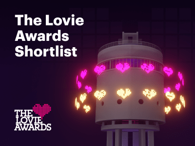 The Lovie Awards – we’ve been shortlisted!